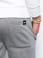 Men's sweatpants P866 - grey/melange