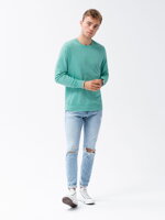Men's printed sweatshirt B1160 - turquoise