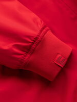 Men's mid-season bomber jacket C439 - red