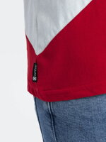 Men's t-shirt - navy/red S1627