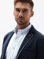 Elegant men's blazer M81 - navy