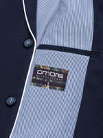 Elegant men's blazer M81 - navy