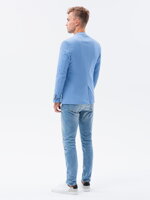 Pánske elegantné sako M84 - modré