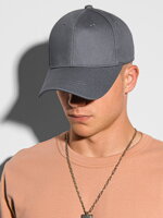 Men's cap H086 - grey