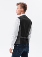 Men's vest V56 - dark grey