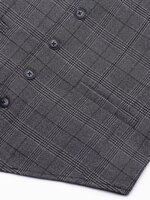 Men's vest V56 - dark grey