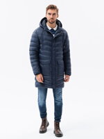 Men's winter jacket - navy C555