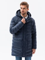 Men's winter jacket - navy C555