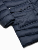 Men's winter jacket - navy C555