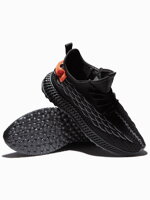 Men's casual sneakers T372 - black