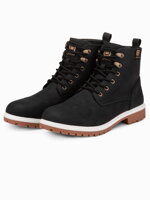 Men's winter shoes trappers T314 - black