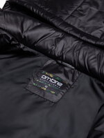 Men's winter quilted jacket - black C543