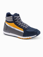 Men's casual sneakers T358 - navy
