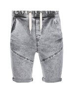 Men's denim shorts - grey W361