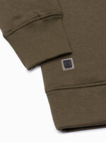 Men's sweatshirt B1355 - dark olive