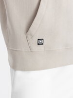 Men's hooded sweatshirt B1147 - light grey