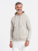 Men's hooded sweatshirt B1147 - light grey