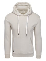 Men's hooded sweatshirt B1147 - light grey