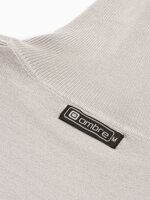 Men's sweater E179 - light grey