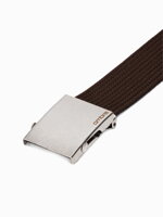 Men's sackcloth belt A029 - brown