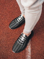 Men's mesh sneakers shoes - black V8 OM-FOKS-0117