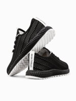 Men's mesh sneakers shoes - black V8 OM-FOKS-0117