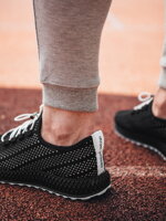 Men's mesh sneakers shoes - black V8 OM-FOKS-0117