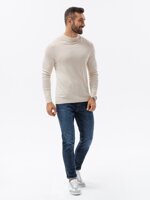 Men's sweater E178 - ecru