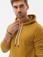 Men's hooded sweatshirt B979 - mustard