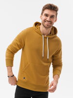 Men's hooded sweatshirt B979 - mustard
