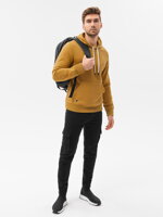 Men's hooded sweatshirt B979 - mustard