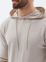 Men's sweater E187 - light grey