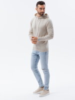 Men's sweater E187 - light grey