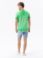 Men's plain t-shirt S1388 - green