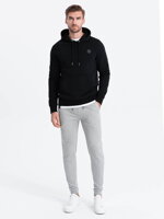 Men's sweatpants - grey melange P1036