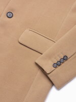 Men's coat C432 - camel