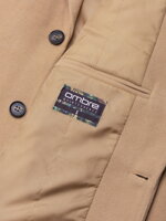 Men's coat C432 - camel