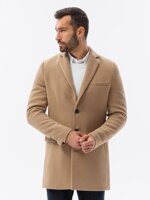Men's coat C432 - camel