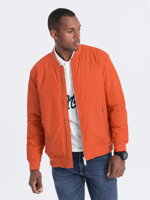 Men's mid-season quilted jacket C538- brick