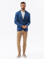 Elegant men's blazer M81 - blue