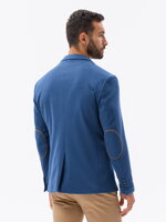 Elegant men's blazer M81 - blue