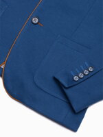 Elegant men's blazer M81 - blue