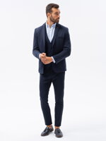 Men's elegant blazer jacket  M80 - navy