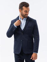 Men's elegant blazer jacket  M80 - navy