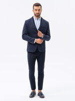 Men's elegant blazer jacket  M80 - navy