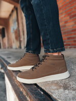 Men's casual sneakers - brown V3 T418