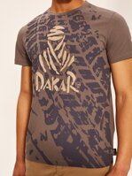 Men's printed T-shirt DKR V 0622 S1831 - grey