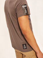 Men's printed T-shirt DKR V 0622 S1831 - grey