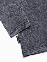 Men's plain longsleeve L138 - black
