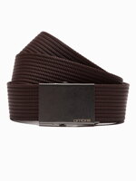 Men's sackcloth belt A376 - brown